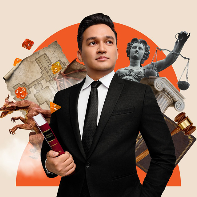 NUS Law student, Sarhan 